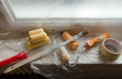 Farbige Wände: Streichen mit Muster