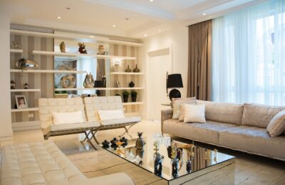 Mediterraner Wohnstil in Wohnzimmer, Schlafzimmer